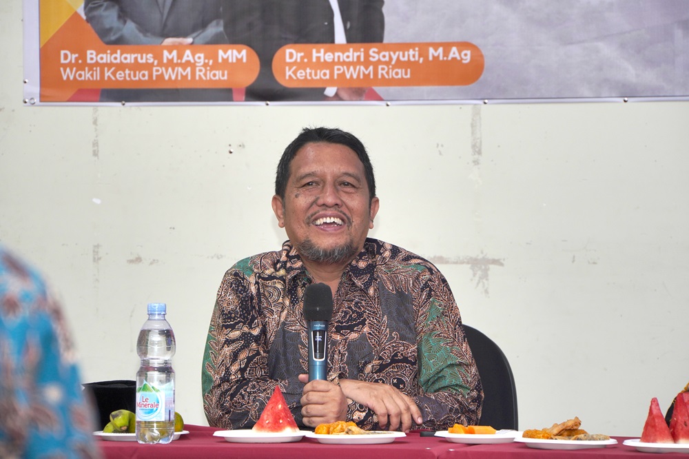 Saidul Amin : Ruhnya Persyarikatan itu ada di Cabang Ranting Disampaikan Pada Rakerwil LPCRPM Muhammadiyah se-Riau