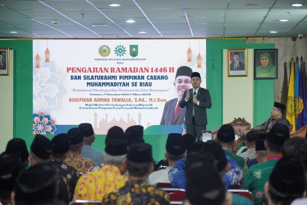 Muhammadiyah Riau Gelar Silaturrahim dan Pengajian Ramadhan 1446 H